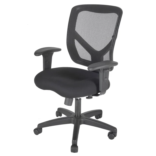 Shopsol Conference Room Chair - Fabric Seat With Mesh Back - Black (1010460)