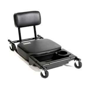 Shopsol Detailing Creeper 500 Lb. Cap. - Black Steel/Vinyl (3010006)