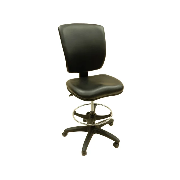 Shopsol Workbench Chair W/ Vinyl Seat And Backrest (1010819)