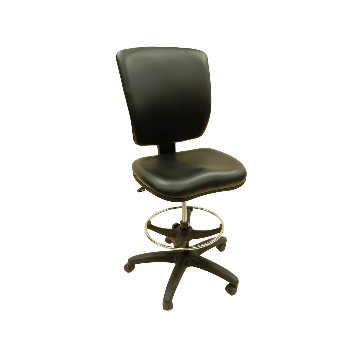 Shopsol Workbench Chair W/ Vinyl Seat And Backrest (1010819)