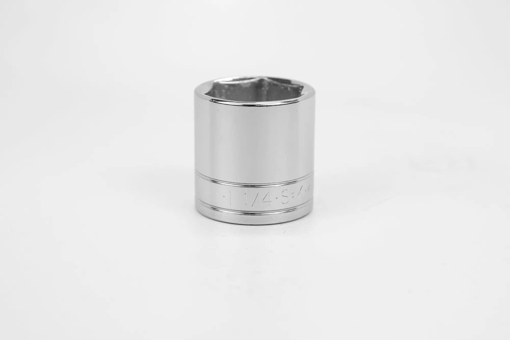SK Tools 1-1/4" 1/2" Drive 6 Point Fractional Standard Chrome Socket (41140)