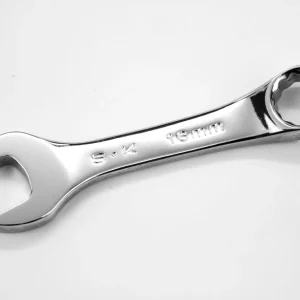 SK Tools 16 Mm 12 Point Metric Short Combination Chrome Wrench (88116)
