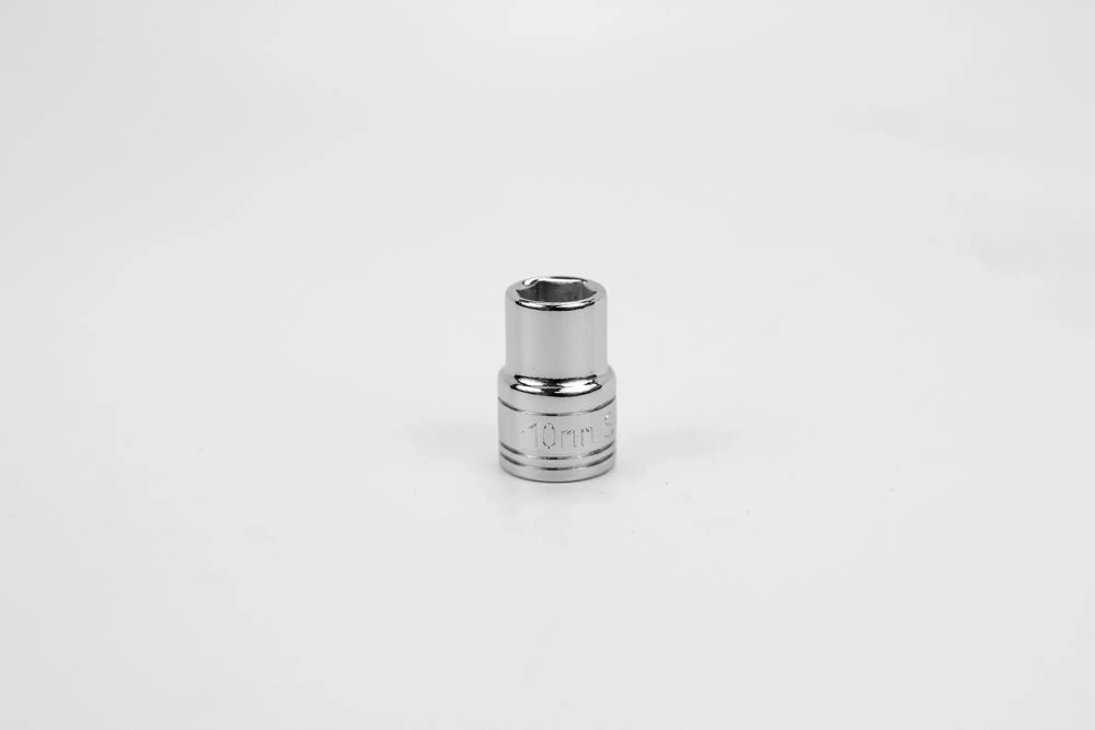 SK Tools 3/8" Drive 6-Point Metric Standard Chrome Socket, 10 Mm (310)