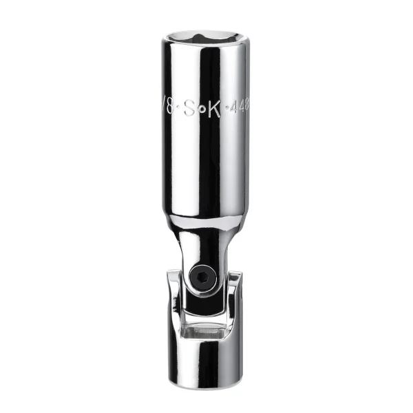 SK Tools 3/8-Inch Flex Drive 5/8-Inch Spark Plug Socket (4480)
