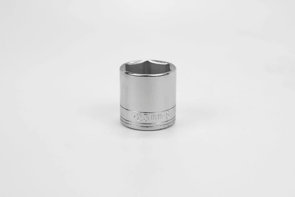 SK Tools 3/8 Inch Drive 6-Point Metric Standard Chrome Socket 23 mm (323)
