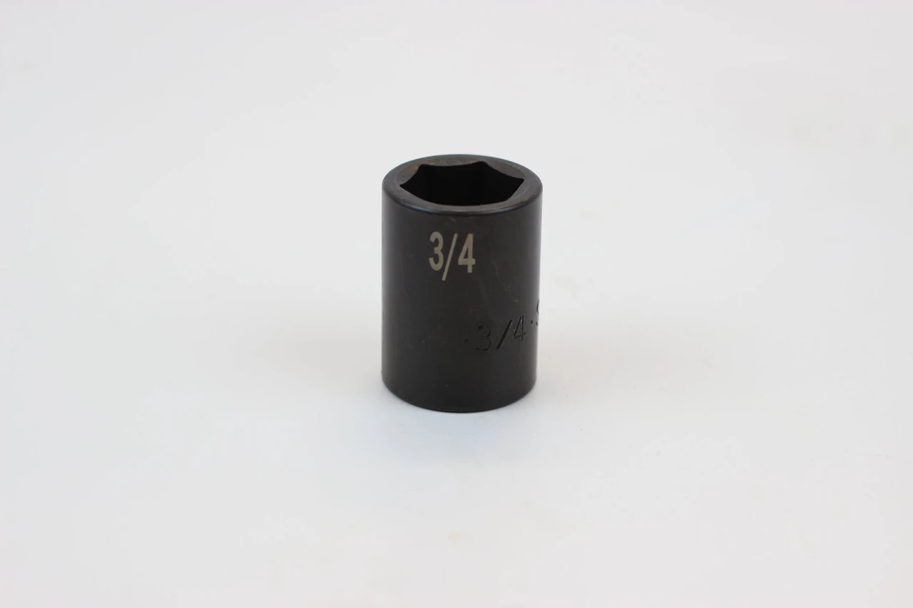 SK Tools 1/2-Inch Drive Standard Impact Socket, 3/4-Inch (34024)