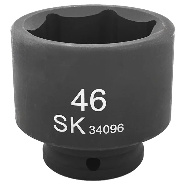 SK Tools 1/2" Drive 6 Point Standard Metric Impact Socket 46mm (34096)
