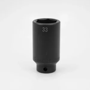 SK Tools 1/2" Drive 6 Point Deep Metric Impact Socket 33mm (34283)