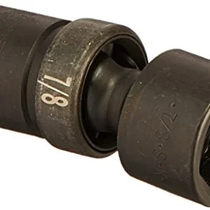 SK Tools 1/2-Inch Drive Swivel Fractional Impact Socket, 7/8-Inch (34328)