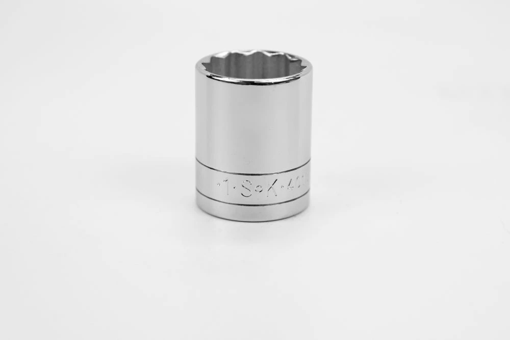 SK Tools 1/2" Drive 12 Point Standard Socket Set (40132)