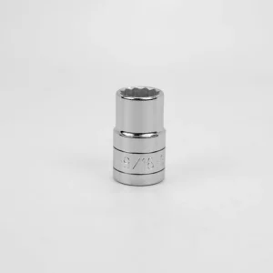 SK Tools 1/2 in. Drive 12-Point Fractional Standard Chrome Socket 9/16 in (40218)