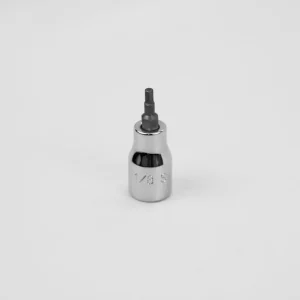 SK Tools Drive Hex 1/8-Inch Bit Socket, 3/8-Inch, Chrome (41205)