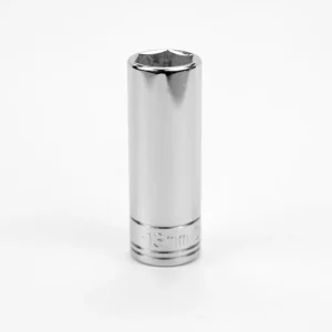 SK Tools 1/4 in. Drive 6-Point Metric Standard Chrome Socket 13mm (41709)