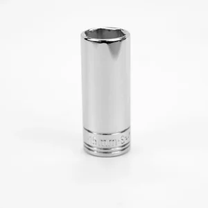 SK Tools 6-Point 1/4-Inch Drive Deep Socket, Chrome (41711)