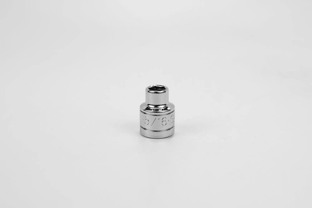 SK Tools 3/8 in. Drive 6-Point Fractional Standard Chrome Socket 5/16 in (45110)