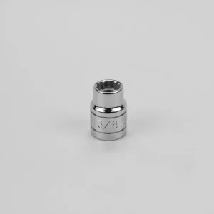 SK Tools 3/8 in. Drive 12-Point Fractional Standard Chrome Socket 3/8 in (45212)
