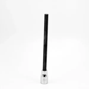 SK Tools 3/8-Inch Drive Hex Long Bit Socket, 6mm, Chrome (45956)