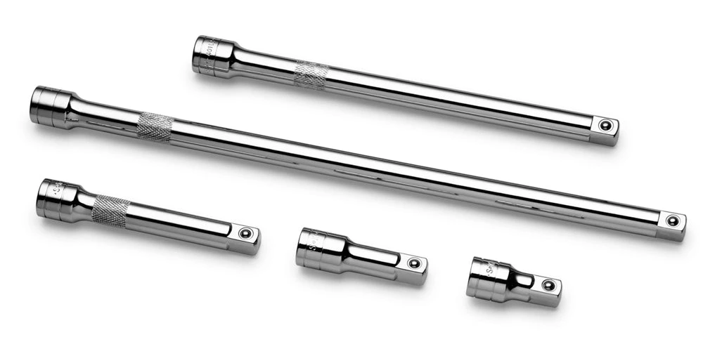 SK Tools 5 Piece 2", 3", 5", 10" And 15" 1/2" Drive Extension Set (40165)