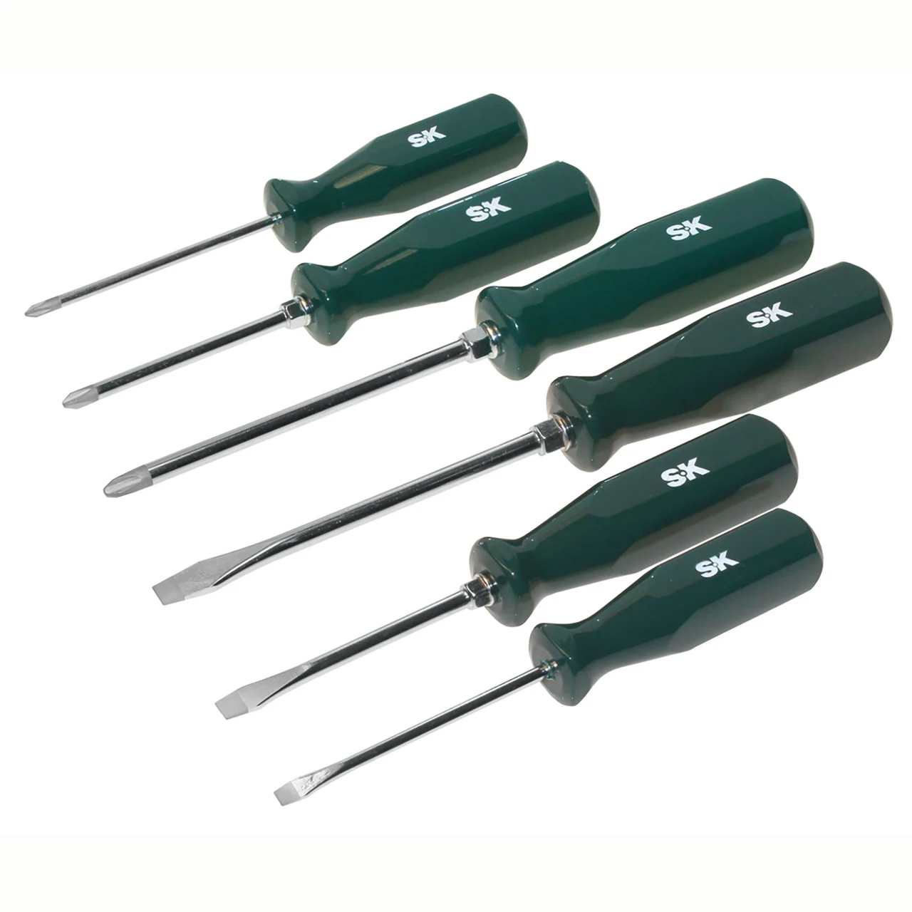 SK Tools 6 Piece Suregrip Automotive Screwdriver Set (86326)
