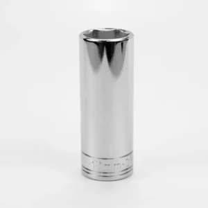 SK Tools 3/8 in. Drive 6-Point Metric Extra Deep Chrome Socket 17 mm (8417)