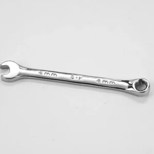 SK Tools 12-Point Metric Wrench – Regular, 6 mm Combination Chrome (88306)