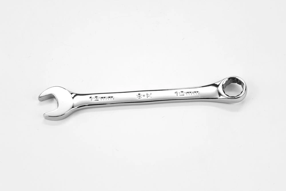 SK Tools 12-Point Metric Wrench Standard, 12 mm Combination Chrome (88312)