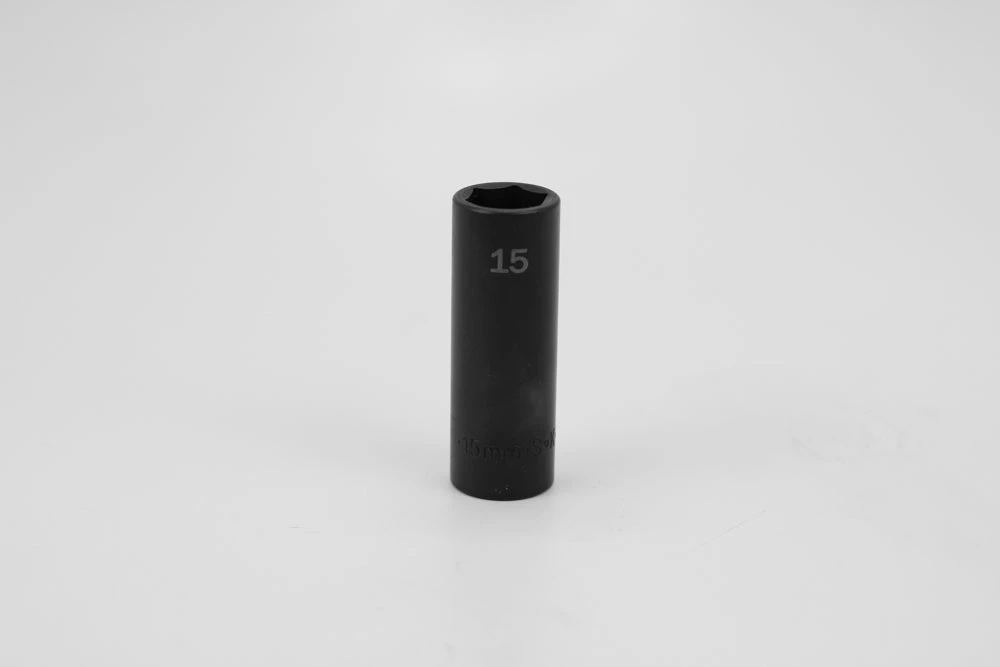 SK Tools 3/8-Inch Drive Deep Impact Socket, 15mm (8935)