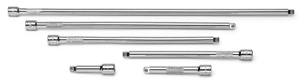 SK Tools Extension Set - Chrome, 1/4" Drive, 6 Piece (SK4916T)