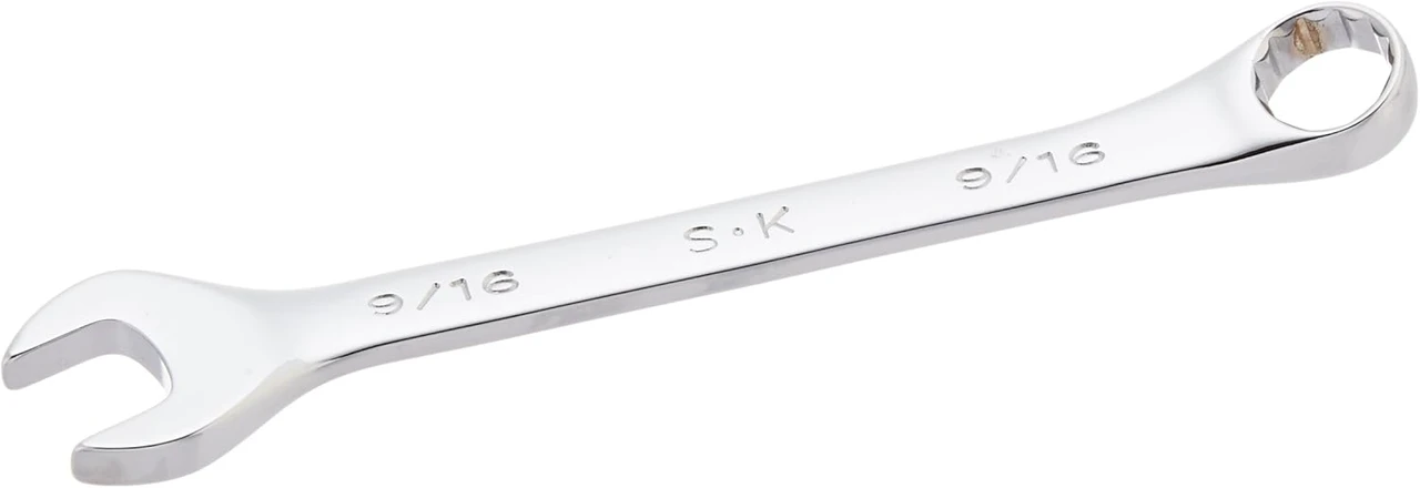 SK Tools Fractional Combination Wrench - Chrome, Regular, 12 Point, 9/16" (SK88218) — product image 2