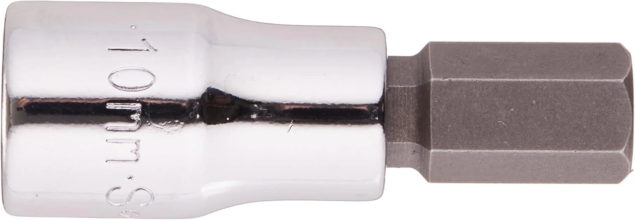 SK Tools Hex Bit Socket - Chrome, 3/8" Drive, 10 Mm (SK41409) — product image 3