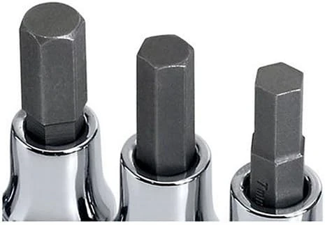 SK Tools Hex Bit Socket Set - Metric, 3/8" Drive, 8 Piece (SK19708) — product image 2