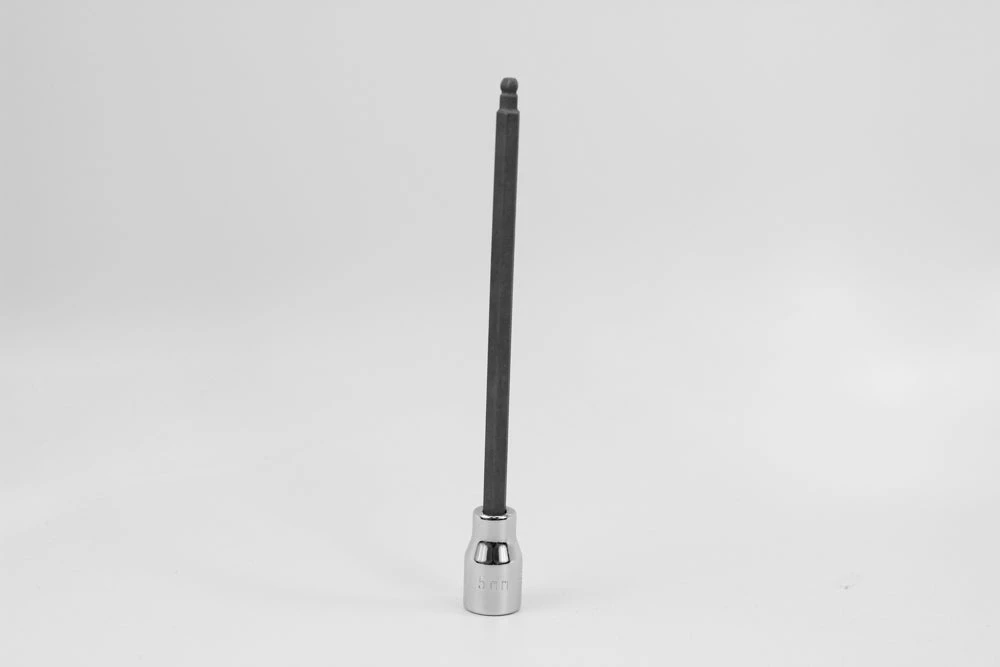 SK Tools Long Ball Hex Bit Socket - Chrome, 3/8" Drive, 5 Mm (SK45965)
