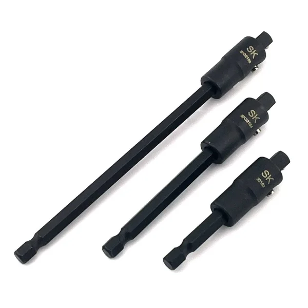 SK Tools Power Drive Locking Extension Set, 1/4-Inch, 3-Piece (32160)