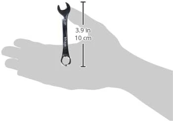 SK Tools Short Combination Wrench - Chrome, Metric, 12 Point, 10 Mm (SK88110) — product image 3