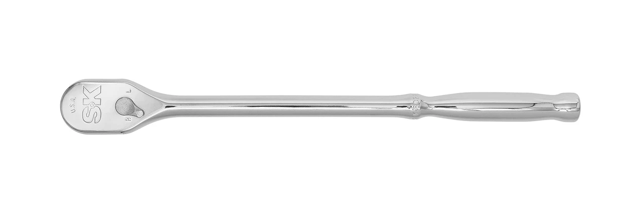 SK Tools Teardrop Fixed Head Ratchet - Lp90, 1/2" Drive, 15 Inch (SK80221)
