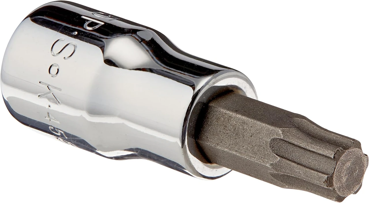 SK Tools Torx Plus Bit Socket - Chrome, T45, 3/8" Drive (SK45571) — product image 2