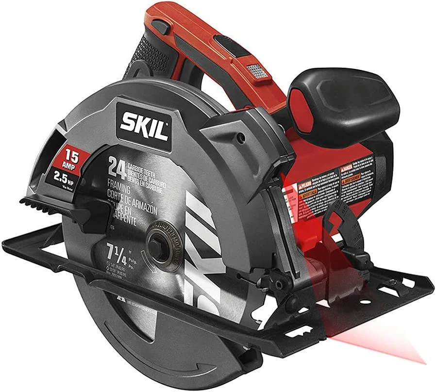 Skil 7-1/4in 15amp Circular Saw w/ Single Beam Laser Guide (5280-01)