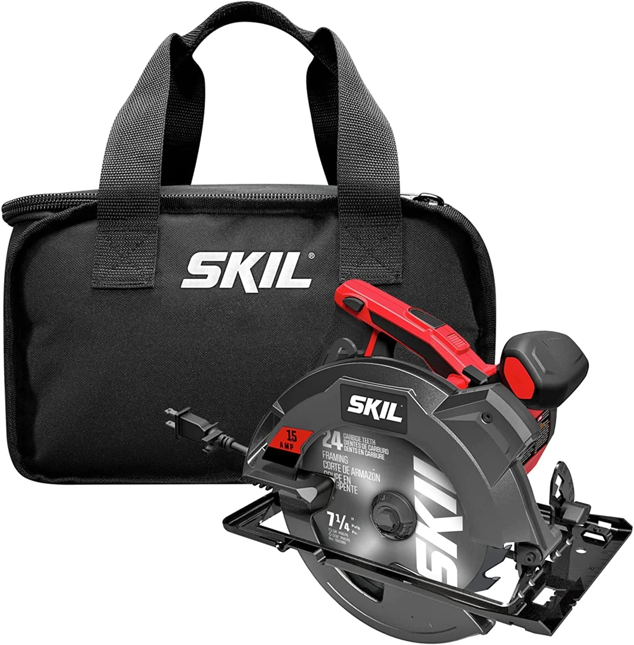 Skil 7-1/4in 15amp Circular Saw w/ Single Beam Laser Guide (5280-01) — product image 2