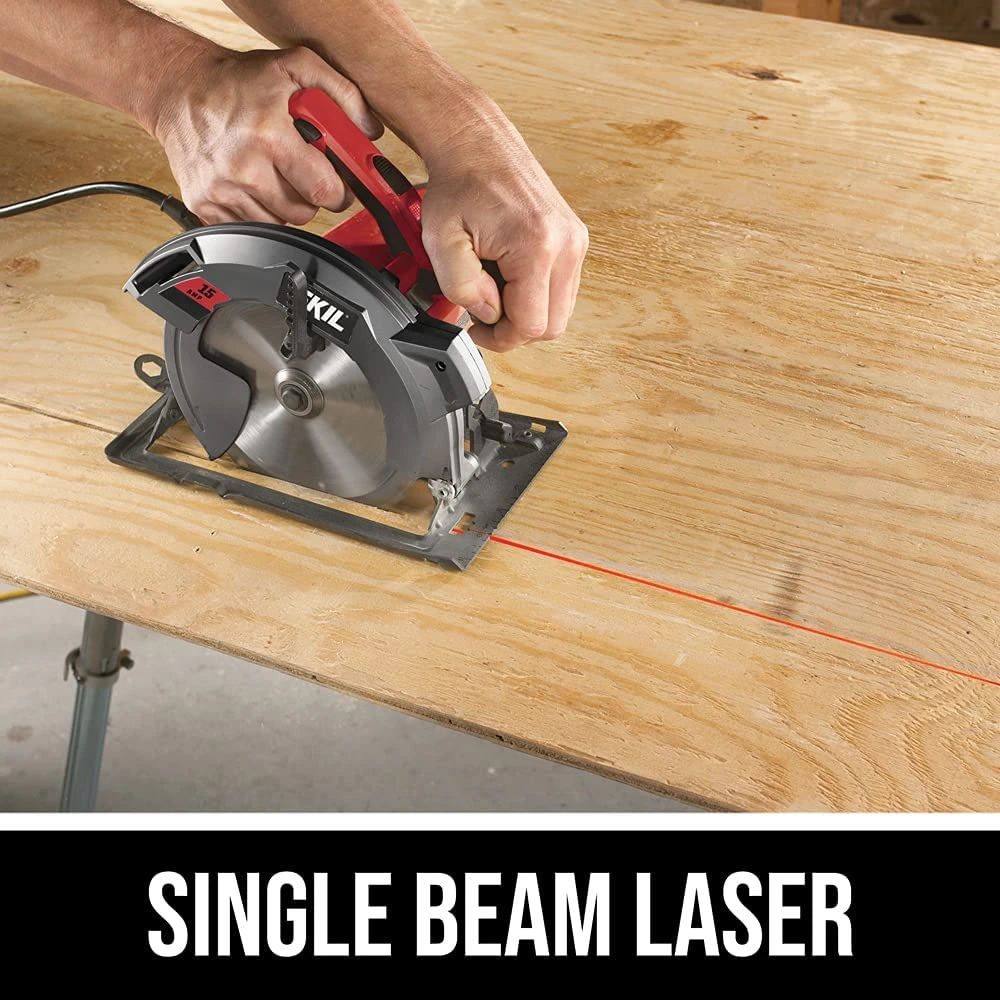 Skil 7-1/4in 15amp Circular Saw w/ Single Beam Laser Guide (5280-01) — product image 3
