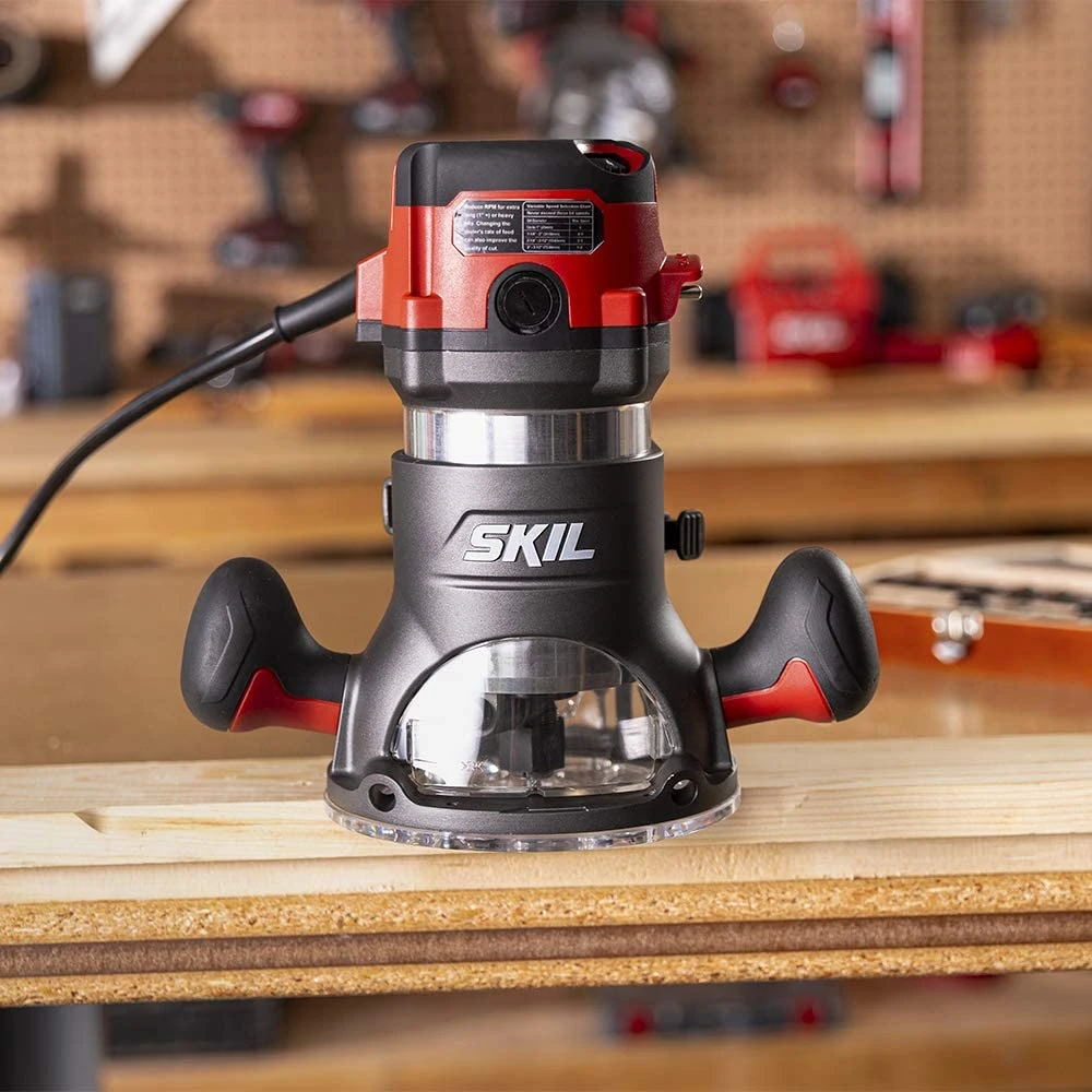 Skil 10amp Speed Control Fixed Base Corded Router (RT1323-00) — product image 3