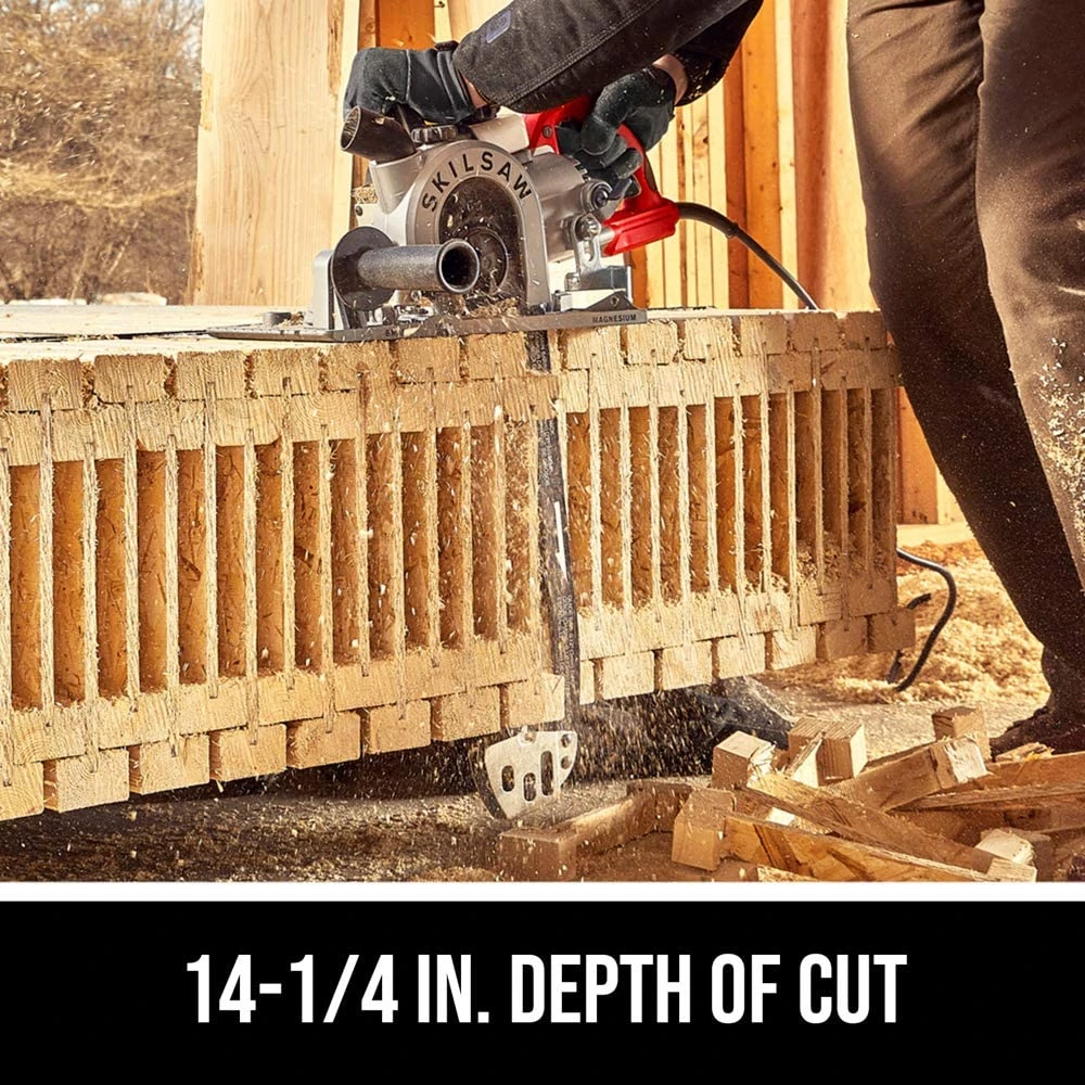 Skil Skilsaw 16in, SAWSQUATCH Worm Drive Carpentry Chainsaw (SPT55-11) — product image 3