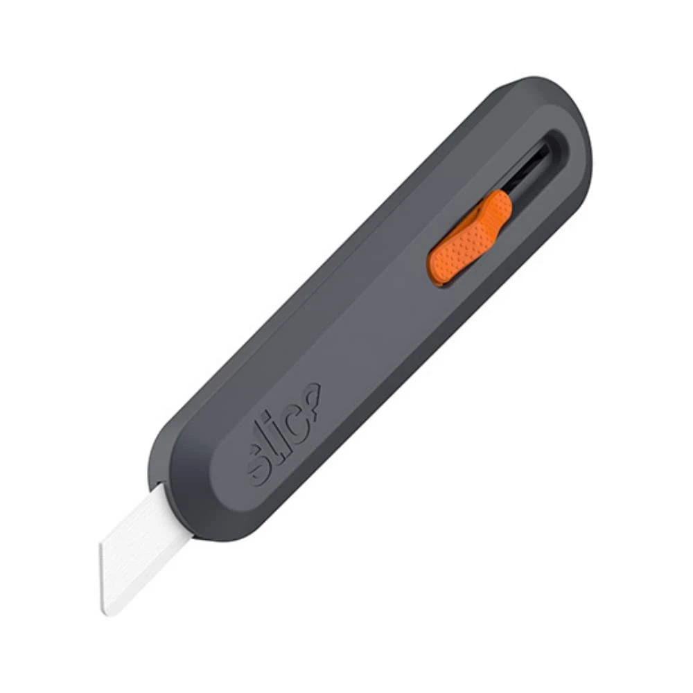 Slice 5 Position Manual Locking Blade Safe Ceramic Blade Utility Knife, Orange (10550)