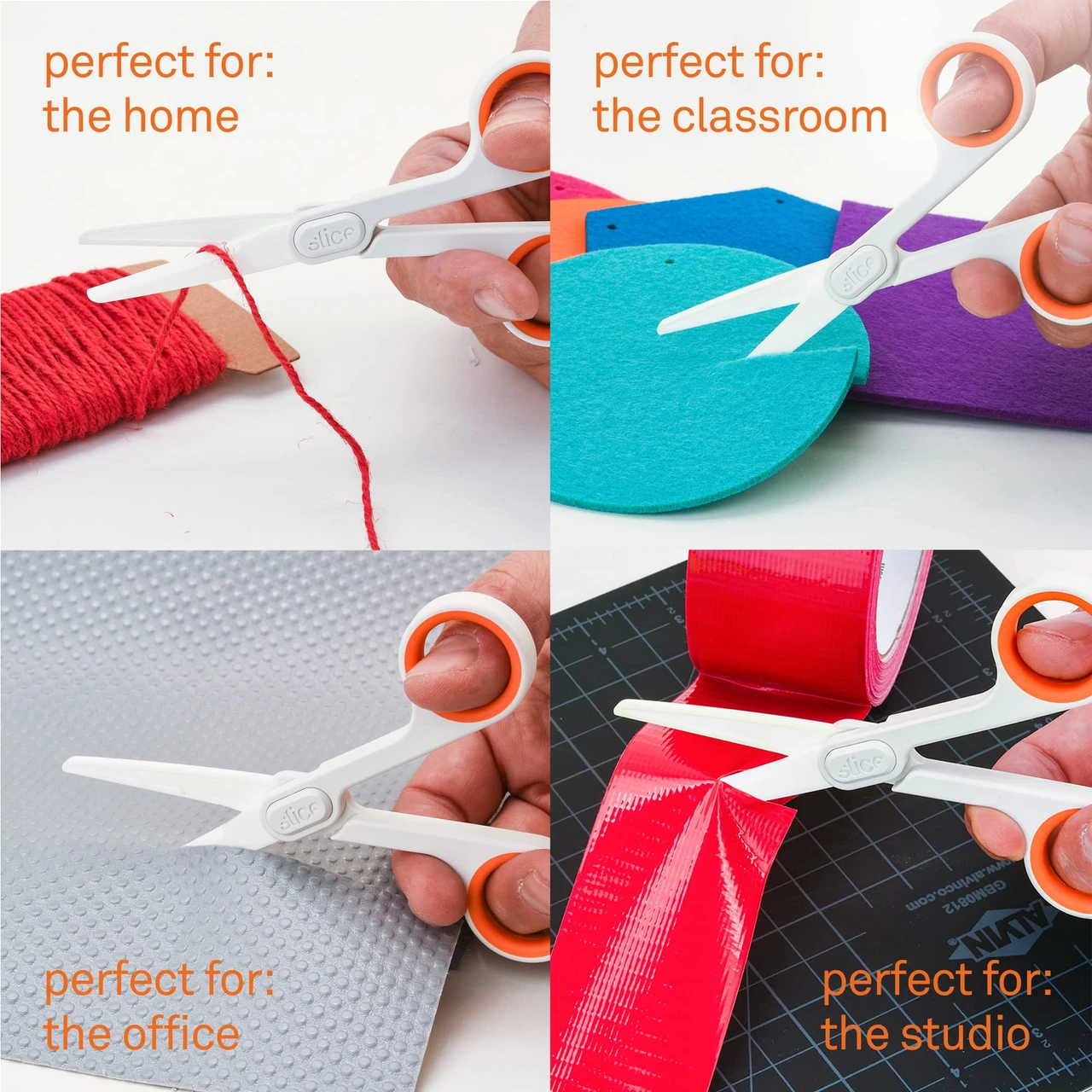 Slice Ceramic Scissors, Finger Friendly, Food Grade, Rounded Tip (10544) — product image 2