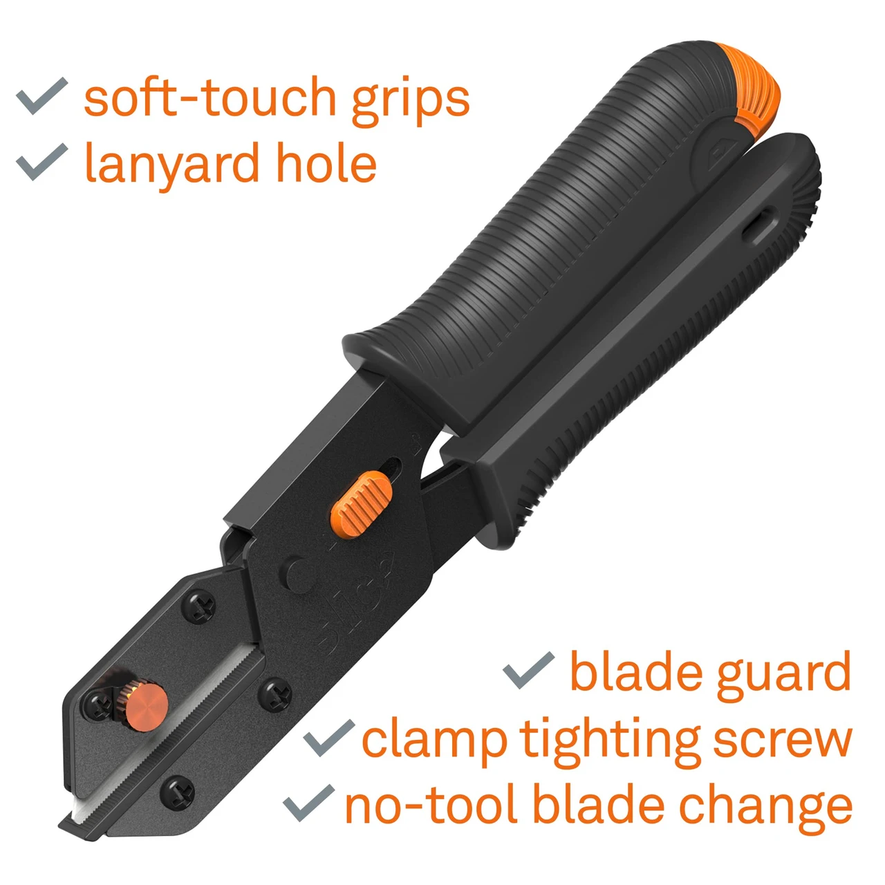 Slice Edge Cutter with Industrial-Grade Steel Handle and Soft Grips (10479) — product image 5