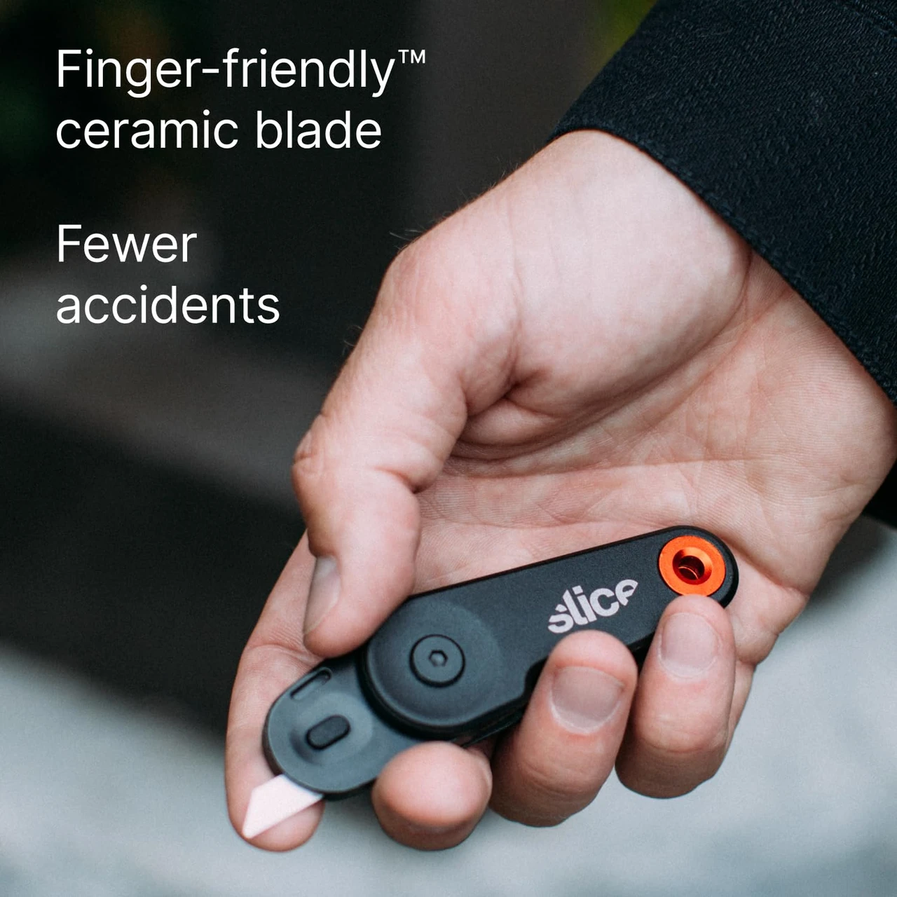 Slice Everyday Carry EDC Folding Knife Ceramic Blade Lasts 11x Longer (10495) — product image 3