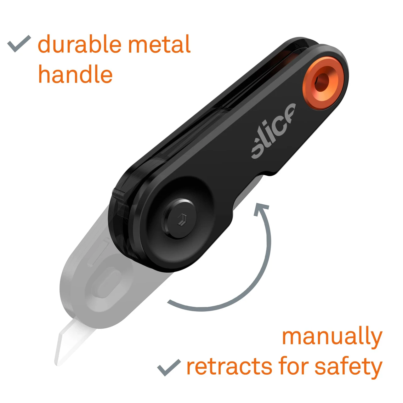 Slice Everyday Carry EDC Folding Knife Ceramic Blade Lasts 11x Longer (10495) — product image 4