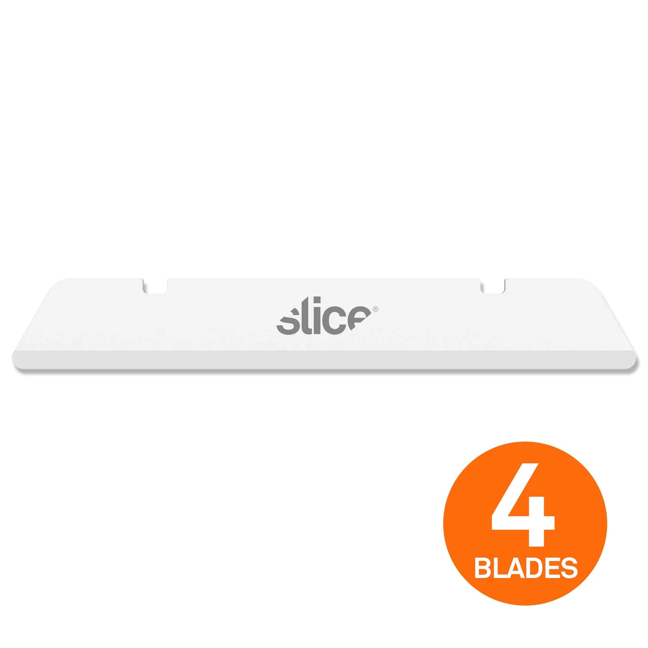 Slice Extra Long Industrial Blade for Thick Materials, Rounded Tip, 4-Pack (10538) — product image 2