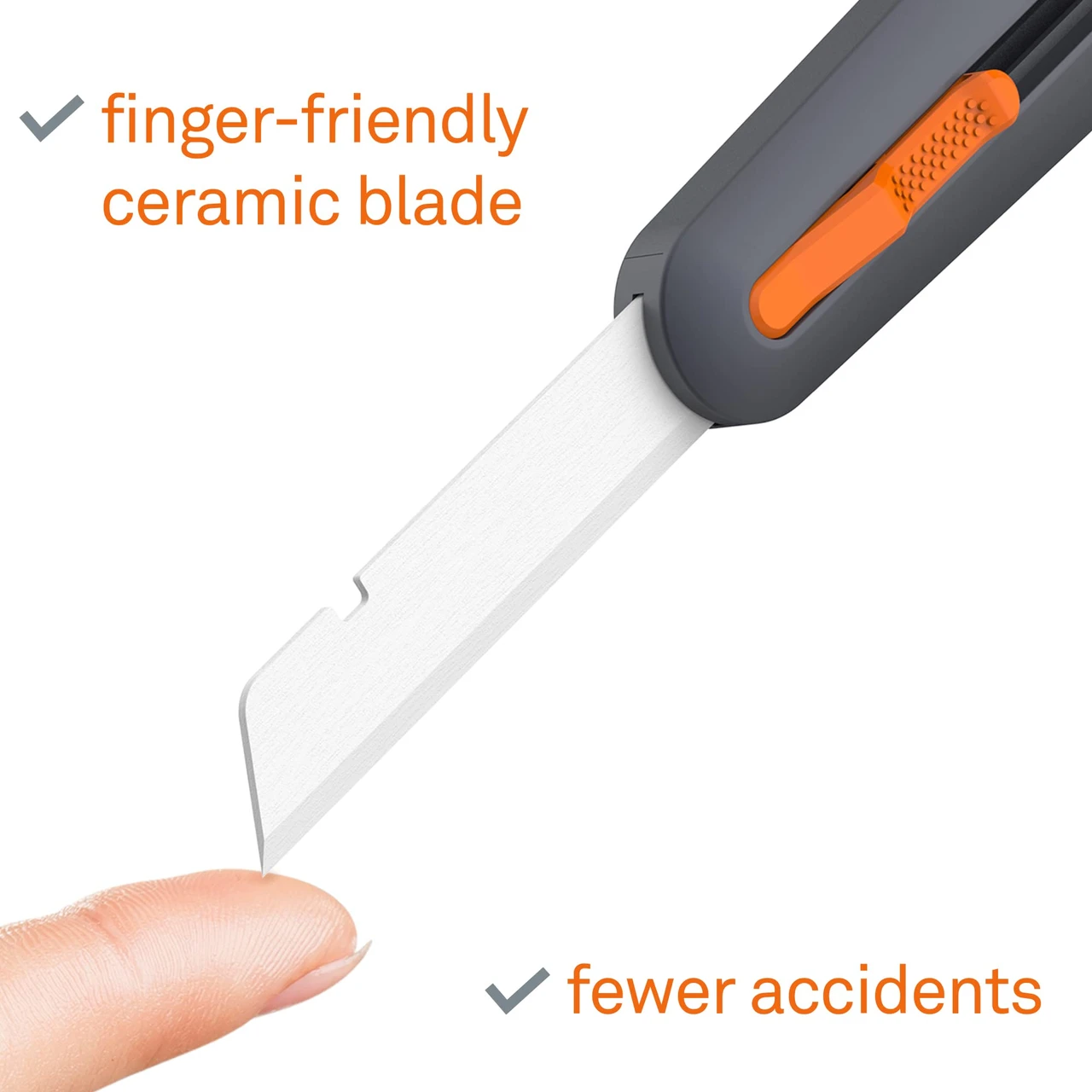 Slice Industrial Knife with Manual Blade Lock, Safe Ceramic Blade (10559) — product image 4