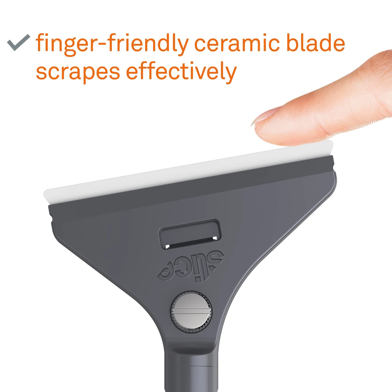 Slice Long Handled Ceramic Scraper, Never Rusts, Lasts 11x Longer (10599) — product image 4