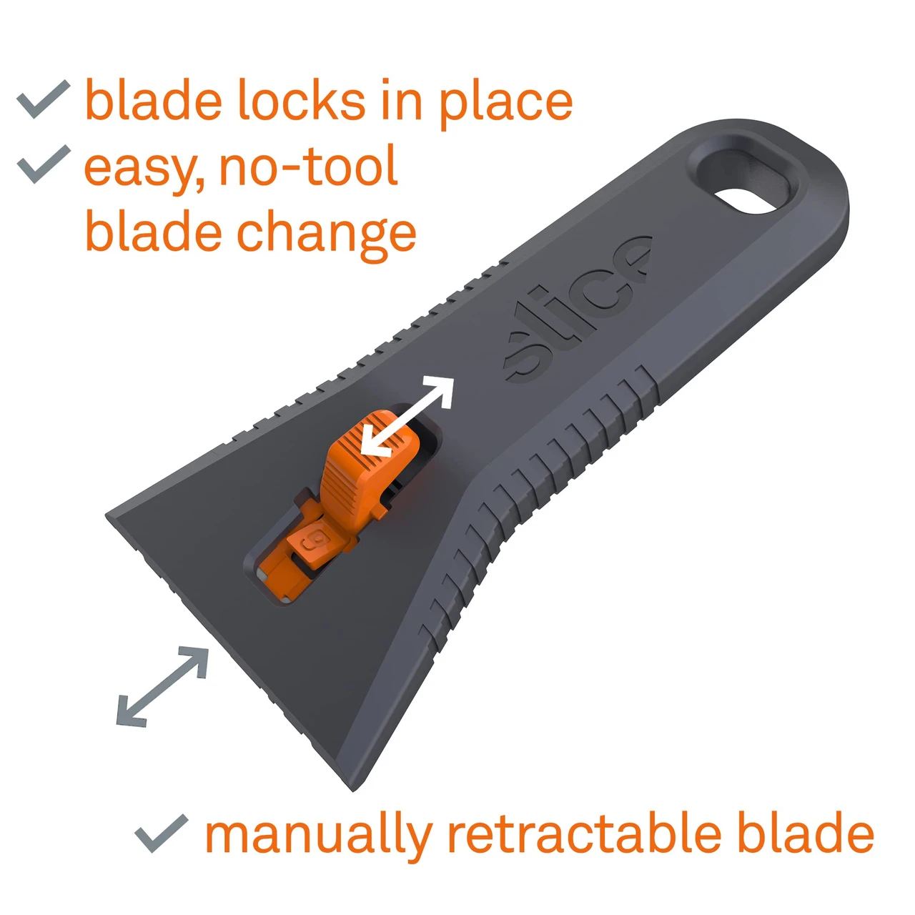 Slice Manual Utility Scraper with Locking Ceramic Blade, Rust-Free (10591) — product image 4